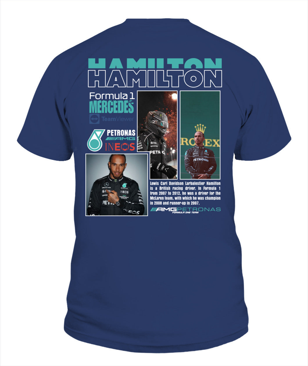 HAMILTON F1 Unisex T-Shirt 