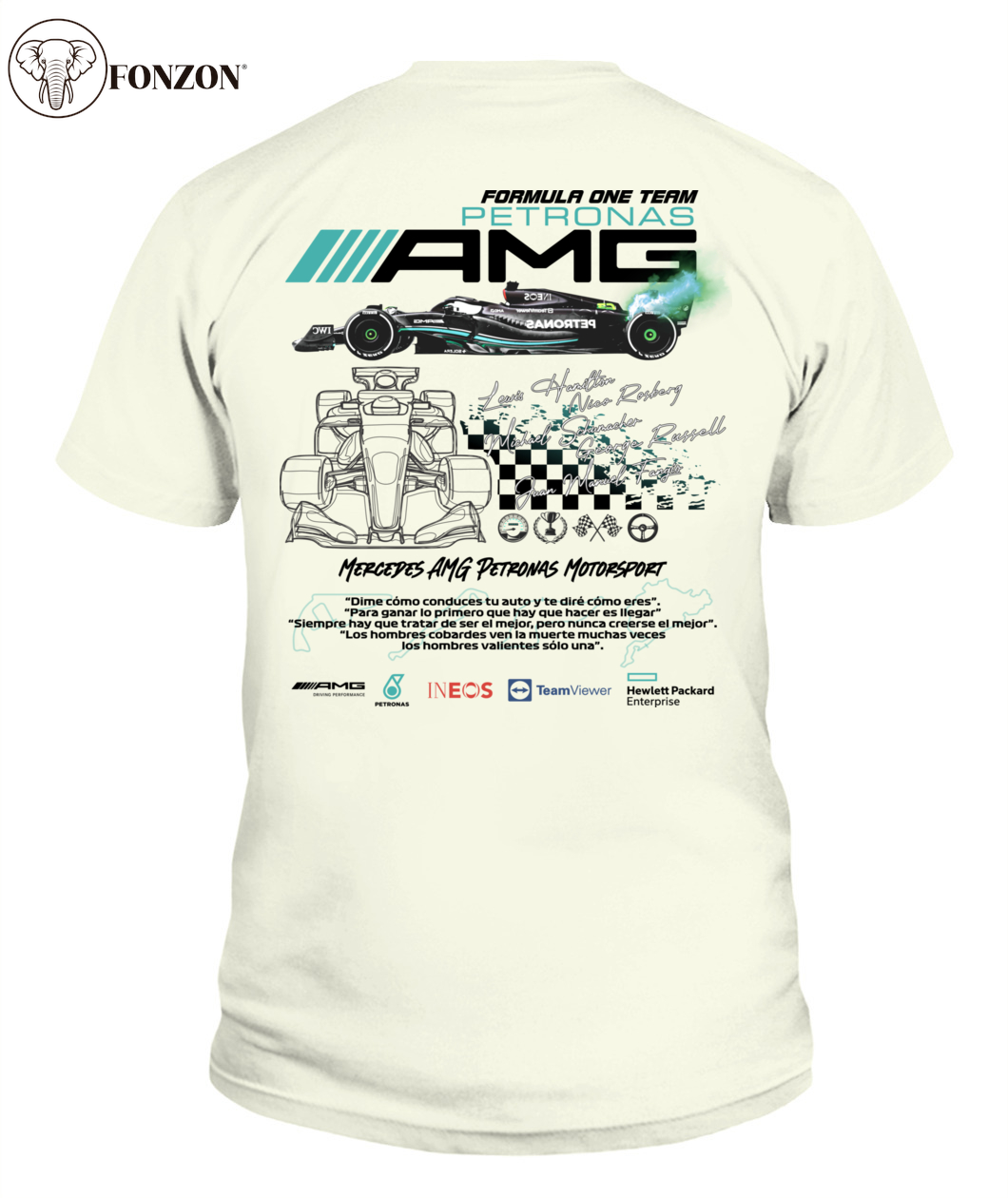 PETRONAS AMG F1 Unisex T-Shirt 