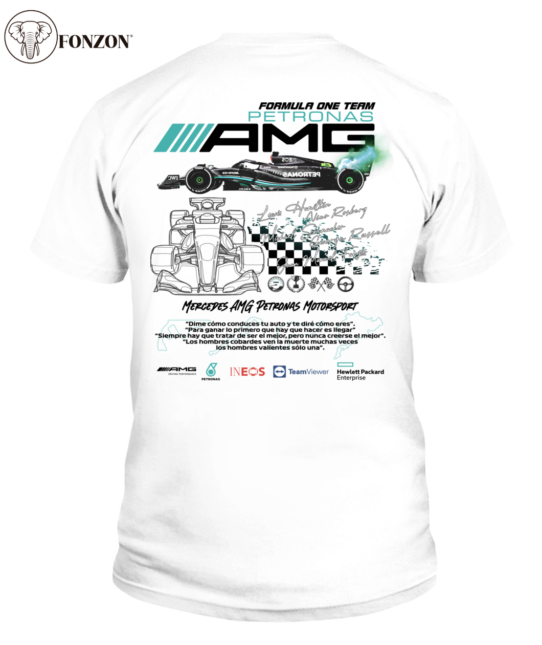 PETRONAS AMG F1 Unisex T-Shirt 